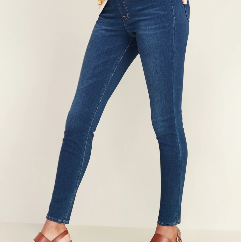 Old Navy Super Skinny Ankle Mid Rise Jeans Size 4
